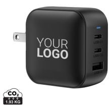 Urban Vitamin Santa Cruz 70W GAN-Ladegerät aus RCS rec. PC in schwarz Urban Vitamin Santa Cruz 70W GAN-Ladegerät aus RCS rec. PC in schwarz