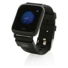 Fit Watch aus RCS recyceltem TPU in schwarz Fit Watch aus RCS recyceltem TPU in schwarz