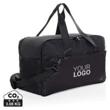 Swiss Peak Aware™ RPET 15,6' Laptop-Wochenendtasche in schwarz Swiss Peak Aware™ RPET 15,6' Laptop-Wochenendtasche in schwarz