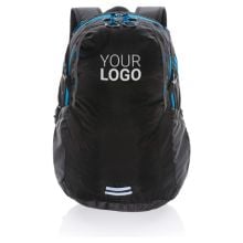 Explorer Ribstop mittlerer Wanderrucksack 26L PVC frei in schwarz/ blau Explorer Ribstop mittlerer Wanderrucksack 26L PVC frei in schwarz/ blau