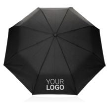 Kaycey 21“ Auto-Open Mini-Regenschirm aus AWARE™ rPET Kaycey 21“ Auto-Open Mini-Regenschirm aus AWARE™ rPET