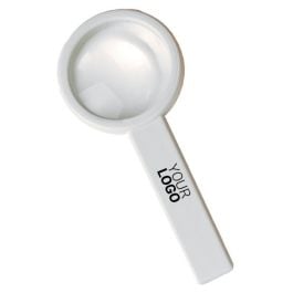 Stiellupe 'Handle 3 x' - weiß