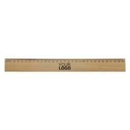 Drewniana linijka 30cm - drewniany