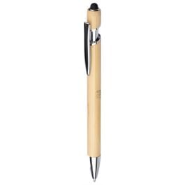 Kugelschreiber Manuela | Bambus | Stylus - braun, Blaue Mine Kugelschreiber Manuela | Bambus | Stylus - braun, Blaue Mine