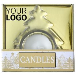 Teelichthalter Casey | Glas | Weihnachtsbaum Teelichthalter Casey | Glas | Weihnachtsbaum