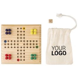 Ludo-Spiel aus Holz Yasir - braun, Standardoption Ludo-Spiel aus Holz Yasir - braun, Standardoption