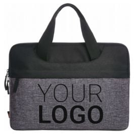 HALFAR Laptop-Mappe ELEGANCE - schwarz-grau meliert HALFAR Laptop-Mappe ELEGANCE - schwarz-grau meliert