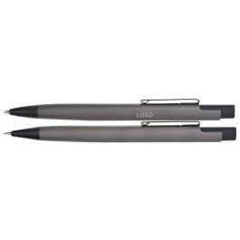 Set aus Kugelschreiber und Bleistift in Etui MAXIMILIAN - Anthrazit Set aus Kugelschreiber und Bleistift in Etui MAXIMILIAN - Anthrazit