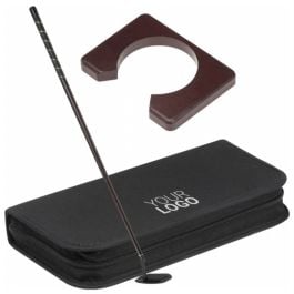 Büro Golfset mit Holzputter LARA - schwarz Büro Golfset mit Holzputter LARA - schwarz