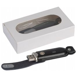 USB Stick mit Kunstledereinband 4GB - schwarz USB Stick mit Kunstledereinband 4GB - schwarz