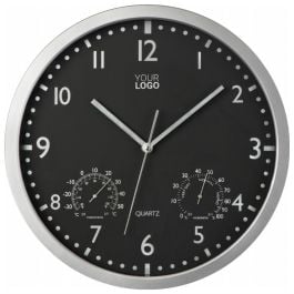 Wanduhr mit Hygro - und Thermometer LUIZA Wanduhr mit Hygro - und Thermometer LUIZA
