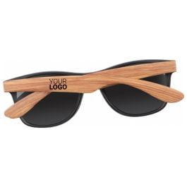 Sonnenbrille mit Bügeln in Bambusoptik GISELA - beige Sonnenbrille mit Bügeln in Bambusoptik GISELA - beige