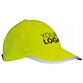 6 Panel Baseballcap für Erwachsene ISABELLA - gelb 6 Panel Baseballcap für Erwachsene ISABELLA - gelb