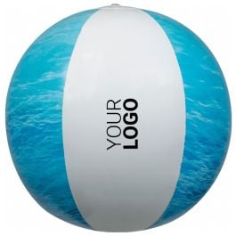 Strandball mit Meeroptik CLAYTON - türkis Strandball mit Meeroptik CLAYTON - türkis