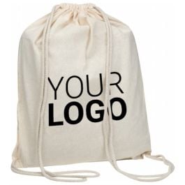 Oeko-Tex® STANDARD 100 Gymbag aus Baumwolle ANTON - weiss Oeko-Tex® STANDARD 100 Gymbag aus Baumwolle ANTON - weiss