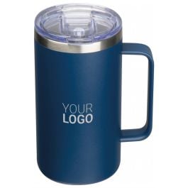 Vakuum Edelstahlbecher 650ml MARA - dunkelblau Vakuum Edelstahlbecher 650ml MARA - dunkelblau