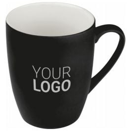 Tasse aus Porzellan, außen gummiert, 300ml JUDYTA Tasse aus Porzellan, außen gummiert, 300ml JUDYTA