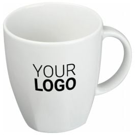 Tasse aus Porzellan 300ml KORNELIA - weiss Tasse aus Porzellan 300ml KORNELIA - weiss
