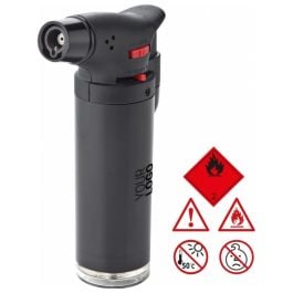 Elektronisches Flammbier-Feuerzeug VIKTOR - schwarz Elektronisches Flammbier-Feuerzeug VIKTOR - schwarz