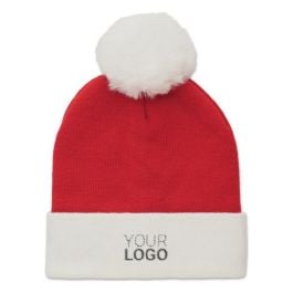 Weihnachtliche Strickmütze - rot Weihnachtliche Strickmütze - rot