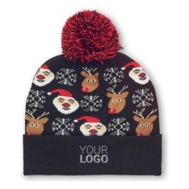 Weihnachtliche Strickmütze Weihnachtliche Strickmütze