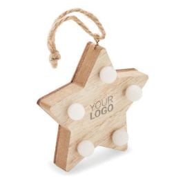 Anhänger aus Holz mit LED - holz Anhänger aus Holz mit LED - holz