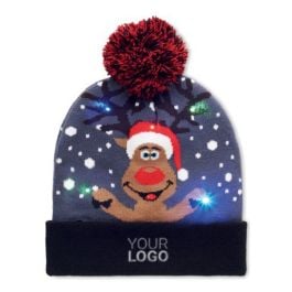 Weihnachtliche Strickmütze LED Weihnachtliche Strickmütze LED