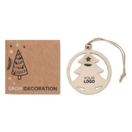Weihnachtsschmuck Tanne - holz Weihnachtsschmuck Tanne - holz