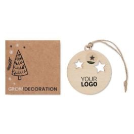 Weihnachtsschmuck Kugel - holz Weihnachtsschmuck Kugel - holz