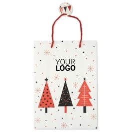Geschenkpapiertüte, groß - weiß Geschenkpapiertüte, groß - weiß