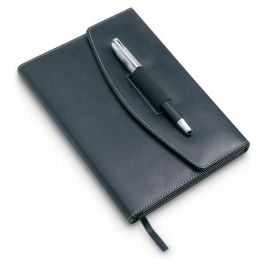 Portfolio mit Kugelschreiber - schwarz Portfolio mit Kugelschreiber - schwarz