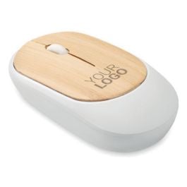 Optische Mouse Bambus - weiß Optische Mouse Bambus - weiß