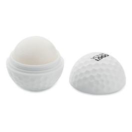 Lippenbalsam Golfball - weiß Lippenbalsam Golfball - weiß