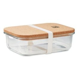 Lunchbox Glas mit Kork - transparent Lunchbox Glas mit Kork - transparent