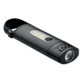 COB-Taschenlampe - schwarz COB-Taschenlampe - schwarz