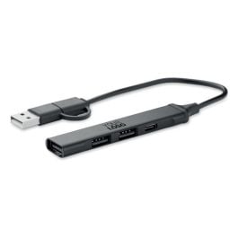4 Port USB Hub - schwarz 4 Port USB Hub - schwarz
