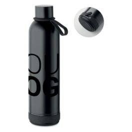 Doppelwandige Flasche 500ml - schwarz Doppelwandige Flasche 500ml - schwarz