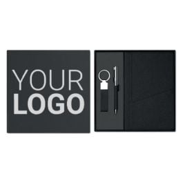 Geschenkset-Set 3-teilig - schwarz Geschenkset-Set 3-teilig - schwarz