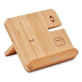 3in1 faltbare Ladestation 15W - holz 3in1 faltbare Ladestation 15W - holz