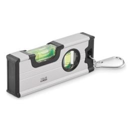 Mini-Wasserwaage mit Magnet - silber Mini-Wasserwaage mit Magnet - silber