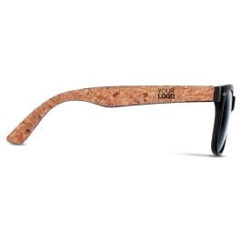 Sonnenbrille mit Kork - schwarz Sonnenbrille mit Kork - schwarz