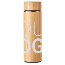 Isolierflasche 400ml - holz Isolierflasche 400ml - holz