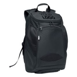 Sportrucksack 600D RPET - schwarz Sportrucksack 600D RPET - schwarz