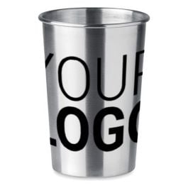 Becher 350ml - mattsilber Becher 350ml - mattsilber