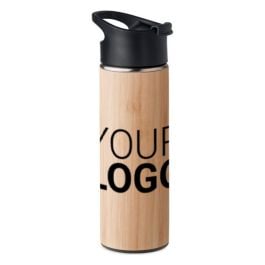 Isolierflasche 450 ml - holz Isolierflasche 450 ml - holz
