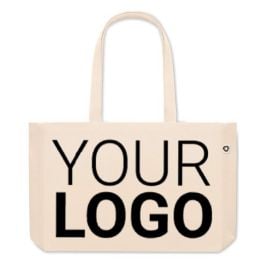 Recycelte Canvas-Tasche - beige Recycelte Canvas-Tasche - beige