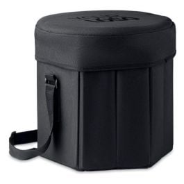 Klappbarer Hocker/Tisch - schwarz Klappbarer Hocker/Tisch - schwarz