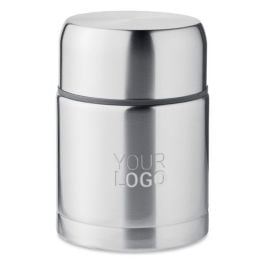 Lebensmittelbehälter 800ml - mattsilber Lebensmittelbehälter 800ml - mattsilber