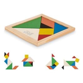 Drewniane puzzle Tangram - drewniany