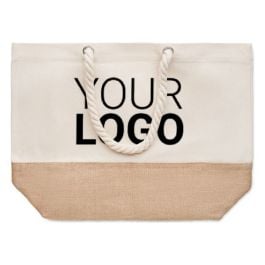 Strandtasche Canvas 280 g/m² - beige Strandtasche Canvas 280 g/m² - beige